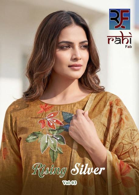 Rahi fab rising silver vol-3 wholesale dress material shops in chennai - wholesale export